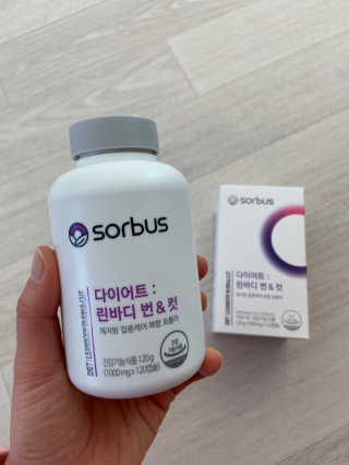 소버스 다이어트 린바디 번앤컷 — 5점을 준 리뷰어가 2019년 11월 올린 사용 사진