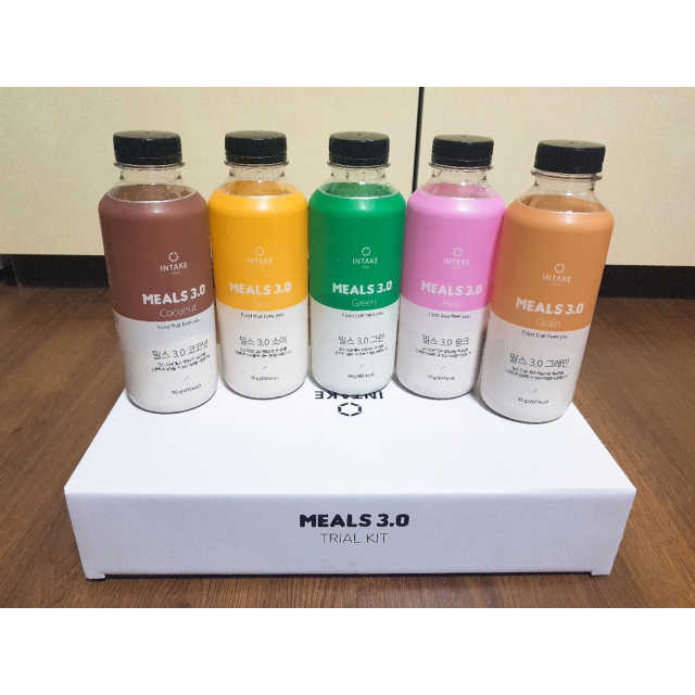 밀스 3.0 Trial Kit(보틀형 5종) 리뷰 사진