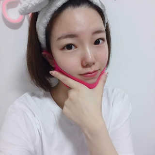스케덤 펩타이드 리프팅밴드 — 4점을 준 리뷰어가 2019년 4월 올린 사용 사진