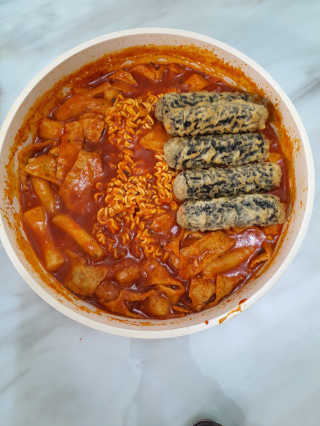 화곡미담 옛날 떡볶이 — 5점을 준 리뷰어가 2020년 3월 올린 사용 사진