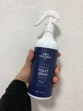 셀로몬 토일렛 스프레이 500ml — 3.67점을 준 리뷰어가 2018년 5월 올린 사용 사진