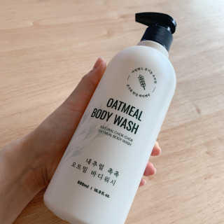 (주)에네스티 내추럴 촉촉  오트밀 바디워시 500ml — 5점을 준 리뷰어가 2019년 12월 올린 사용 사진