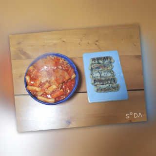 화곡미담 옛날 떡볶이 — 5점을 준 리뷰어가 2020년 3월 올린 사용 사진