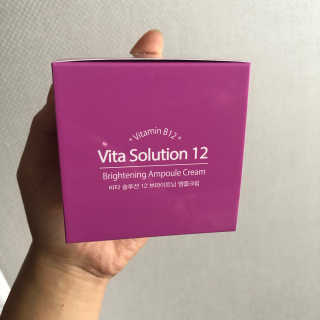 지고트 비타솔루션12 브라이트닝 앰플 크림 100ml — 5점을 준 리뷰어가 2019년 8월 올린 사용 사진