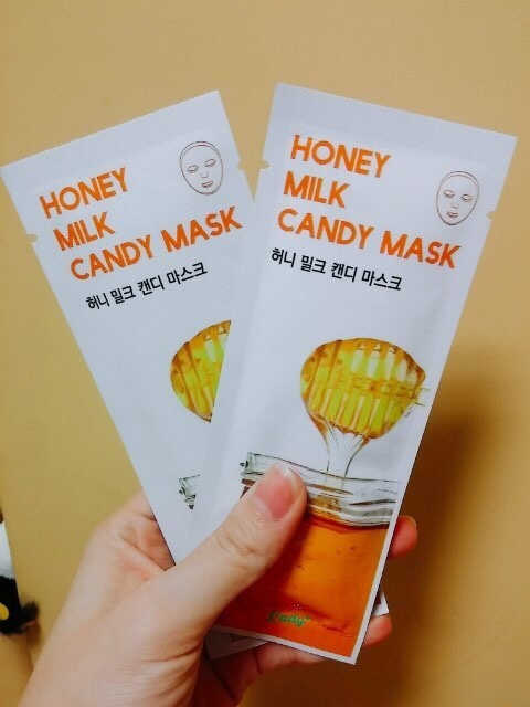 허니밀크 캔디마스크 리뷰 사진