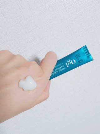 오지아이 워터 밤 모이스처 슬리핑 팩 4ml X 20pcs — 5점을 준 리뷰어가 2020년 2월 올린 사용 사진