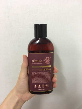 아미니 비노테라 오일워시 400ml 대용량 — 5점을 준 리뷰어가 2018년 9월 올린 사용 사진