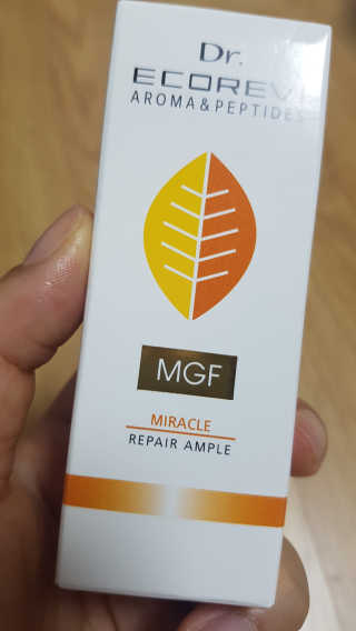 닥터에코레비 MGF 미라클 리페어 앰플 — 4점을 준 리뷰어가 2018년 7월 올린 사용 사진