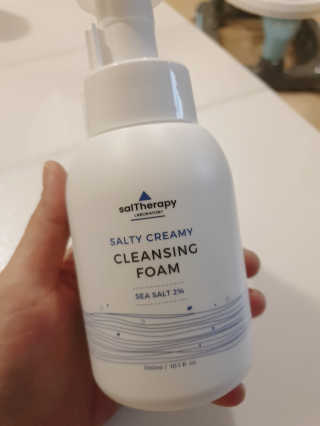 솔테라피 솔티 크리미 클렌징폼 300ml — 5점을 준 리뷰어가 2019년 4월 올린 사용 사진
