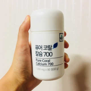 네츄럴굿띵스 퓨어 코랄 칼슘 700 30일분 — 5점을 준 리뷰어가 2018년 10월 올린 사용 사진