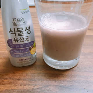 풀무원 식물성유산균 레드앤오메가 + 푸룬앤바이오 — 5점을 준 리뷰어가 2018년 11월 올린 사용 사진