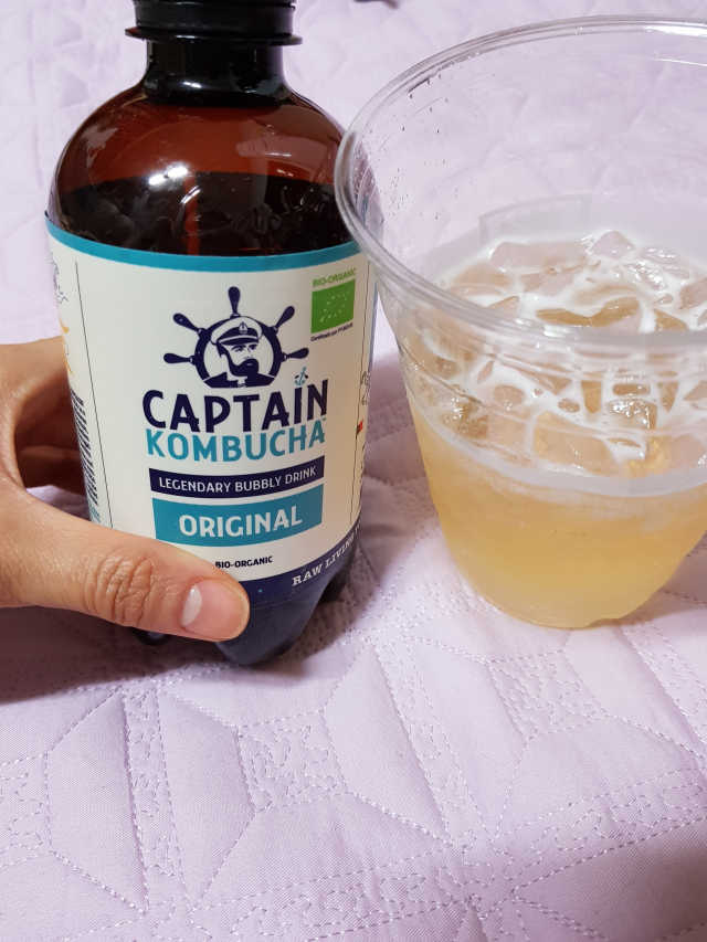 캡틴 콤부차 오리지널 400ml 리뷰 사진