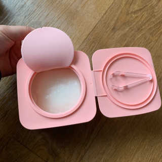 메이베나 1일 1팩 뽑아쓰는 마스크팩 — 4점을 준 리뷰어가 2019년 2월 올린 사용 사진