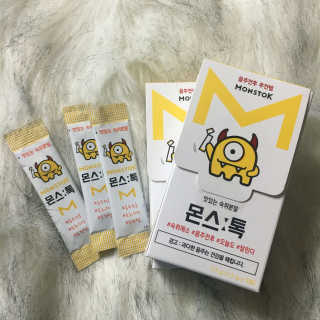 내꺼브랜드 맛있는 숙취분말 몬스톡 — 4점을 준 리뷰어가 2017년 1월 올린 사용 사진