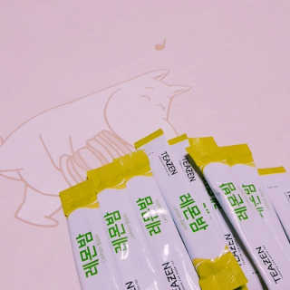티젠 레몬밤 + 마이보틀 — 5점을 준 리뷰어가 2018년 7월 올린 사용 사진
