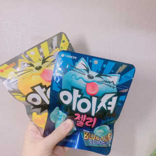 아이셔젤리 레몬맛, 아이셔젤리 블루에이드맛 — 5점을 준 리뷰어가 2019년 3월 올린 사용 사진