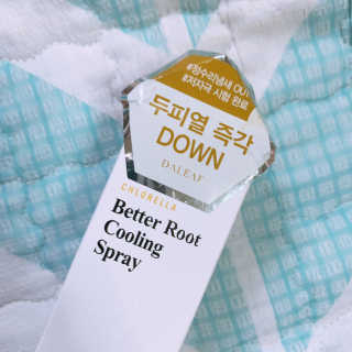 달리프 클로렐라 베러 루트 쿨링 스프레이 100ml — 5점을 준 리뷰어가 2019년 7월 올린 사용 사진