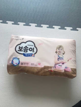 보솜이 액션핏 팬티형 — 5점을 준 리뷰어가 2019년 3월 올린 사용 사진