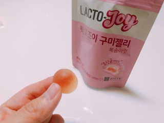락토조이 구미젤리 복숭아맛 — 5점을 준 리뷰어가 2019년 6월 올린 사용 사진