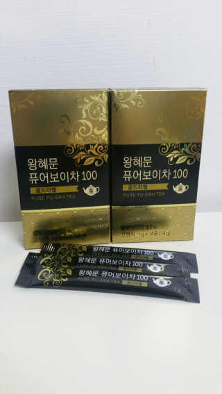 넥스트비티 왕혜문 퓨어 보이차 100 골드라벨 — 4점을 준 리뷰어가 2018년 2월 올린 사용 사진