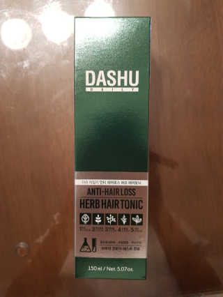 다슈코리아 다슈 데일리 안티 헤어로스 허브 헤어토닉 150ml — 5점을 준 리뷰어가 2019년 8월 올린 사용 사진