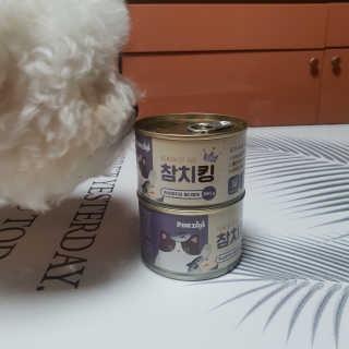 동원 참치킹 고양이 캔 12개입 — 4.5점을 준 리뷰어가 2018년 10월 올린 사용 사진