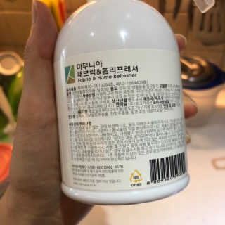 마무니아 패브릭 앤 홈리프레셔 + 5종 키트 — 4점을 준 리뷰어가 2019년 8월 올린 사용 사진