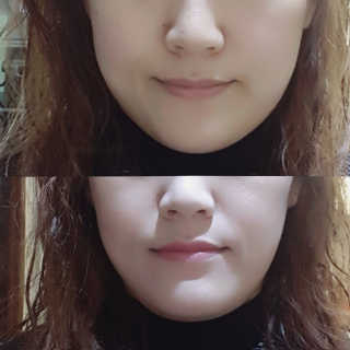 Honey Trap 톤 업 파운데이션 쿠션(W22.5,C17.5) — 5점을 준 리뷰어가 2017년 11월 올린 사용 사진
