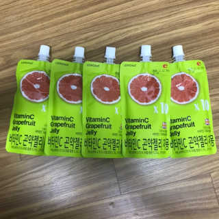 푸드마스터그룹 레모나 비타민C 곤약젤리 2종 — 5점을 준 리뷰어가 2019년 2월 올린 사용 사진