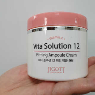 지고트 비타솔루션12 퍼밍 앰플 크림 100ml — 5점을 준 리뷰어가 2019년 8월 올린 사용 사진
