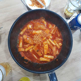 화곡미담 옛날 떡볶이 — 4.5점을 준 리뷰어가 2020년 3월 올린 사용 사진