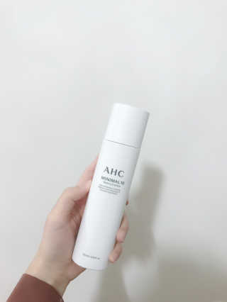 AHC 에이 에이치 씨 미니멀 10 워터리 에센스 — 4.5점을 준 리뷰어가 2018년 12월 올린 사용 사진