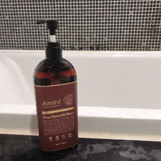 아미니 비노테라 오일워시 400ml 대용량 — 5점을 준 리뷰어가 2019년 9월 올린 사용 사진
