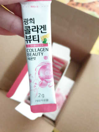 광희생활건강 광희 콜라겐뷰티 — 5점을 준 리뷰어가 2019년 12월 올린 사용 사진