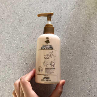 [아토클리닉] 우리 아기 여린 피부를 위한 로션 — 5점을 준 리뷰어가 2019년 7월 올린 사용 사진