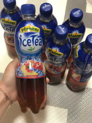 스위트 카페 패너 복숭아 아이스티 — 4점을 준 리뷰어가 2018년 9월 올린 사용 사진