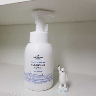 솔테라피 솔티 크리미 클렌징폼 300ml — 5점을 준 리뷰어가 2019년 4월 올린 사용 사진