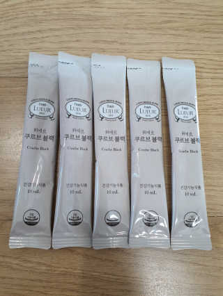 [하우투잇] 뤼에르 쿠르브 블랙 10ml x 30포 총 300ml — 5점을 준 리뷰어가 2020년 3월 올린 사용 사진