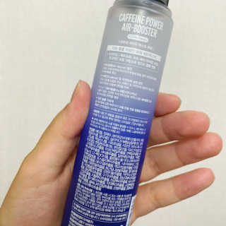 다슈코리아 다슈 볼륨 카페인 파워 에어부스터 120ml — 5점을 준 리뷰어가 2019년 11월 올린 사용 사진