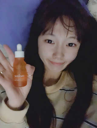 비건화장품 멜릭서 내 피부를 위한 비건케어, 멜릭서 비타민세럼 — 4점을 준 리뷰어가 2019년 5월 올린 사용 사진