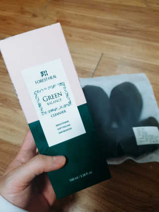 포레스트힐 그린 밸런스 클렌져 100ml + 토끼 헤어밴드 — 5점을 준 리뷰어가 2020년 2월 올린 사용 사진