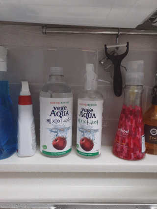 베지아쿠아 475ml + 리필 1000ml 1Set — 5점을 준 리뷰어가 2019년 11월 올린 사용 사진