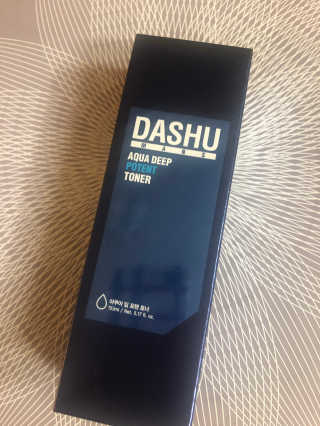 다슈코리아 다슈 맨즈 아쿠아 딥 포텐 토너 153ml — 4.5점을 준 리뷰어가 2019년 6월 올린 사용 사진