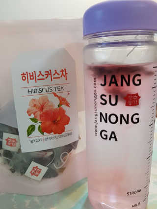 장수농가 브라질너트, 히비스커스 — 4점을 준 리뷰어가 2018년 8월 올린 사용 사진