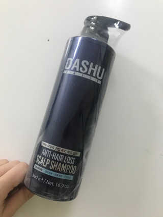 다슈코리아 다슈 데일리 한방 두피 골드 샴푸 500ml — 5점을 준 리뷰어가 2019년 2월 올린 사용 사진