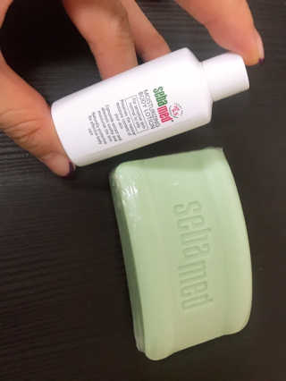 세바메드 클래식 클렌징 바[비누] + 바디로션 15ml — 5점을 준 리뷰어가 2019년 9월 올린 사용 사진