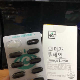 네츄럴굿띵스 오!메가루테인 60일분 — 5점을 준 리뷰어가 2018년 7월 올린 사용 사진