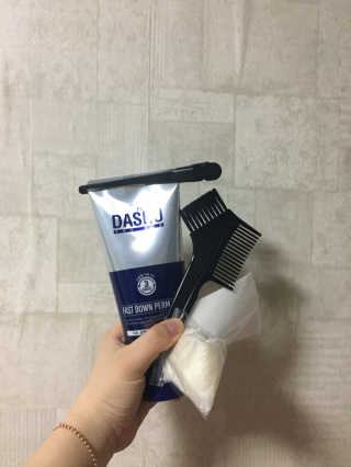 다슈코리아 다슈 패스트 다운펌 180ml — 3점을 준 리뷰어가 2017년 5월 올린 사용 사진