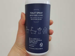 셀로몬 토일렛 스프레이 500ml — 5점을 준 리뷰어가 2018년 5월 올린 사용 사진