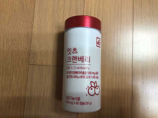 네츄럴굿띵스 잇츠 크랜베리 1병 30일분 — 3점을 준 리뷰어가 2019년 10월 올린 사용 사진